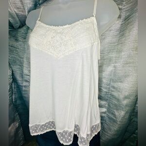 American Eagle Outfitters Bohemian Flowy Camisole Tank Top Shirt ~ Small